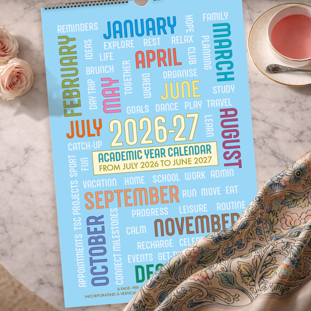 2026/27 large wall calendar